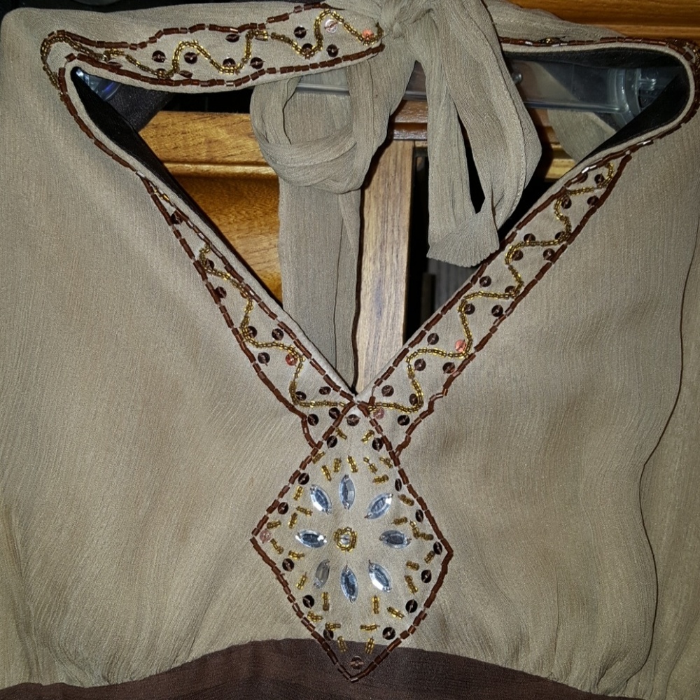 Beautiful semi formal ladies dress